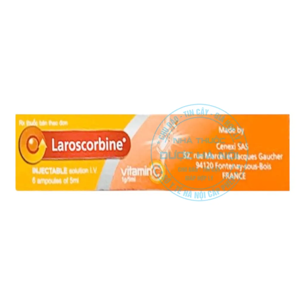Thuốc Laroscorbine 500mg/5ml