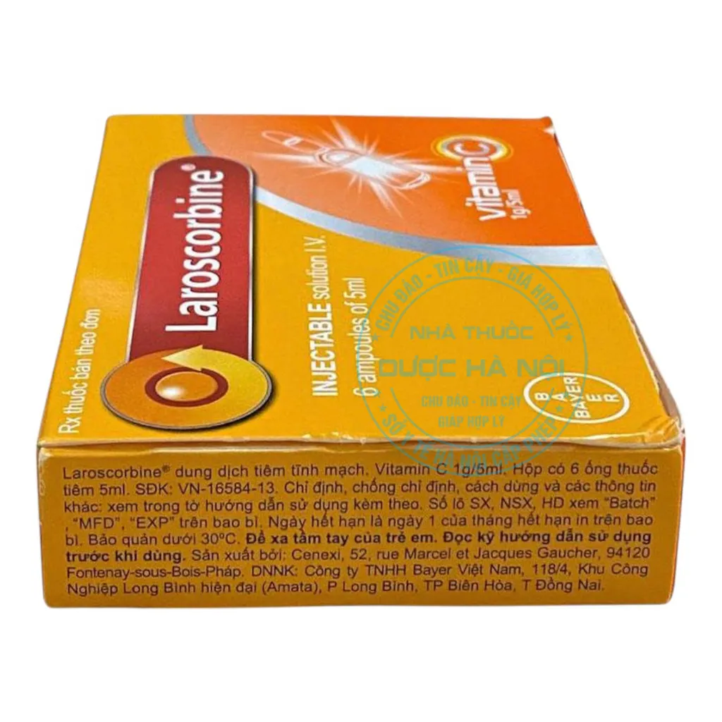 Thuốc Laroscorbine 500mg/5ml