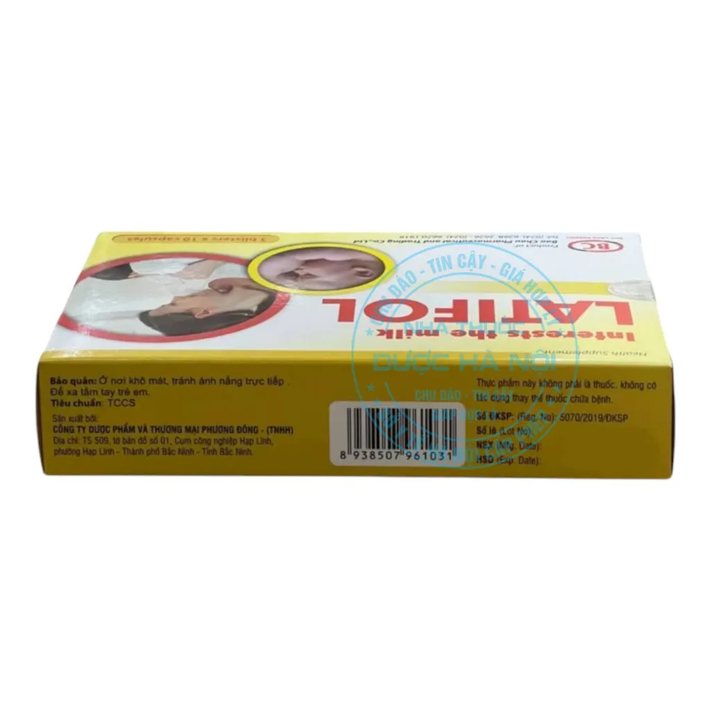 Viên uống lợi sữa Latifol