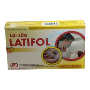 Viên uống lợi sữa Latifol hỗ trợ lợi sữa, bổ huyết và thanh nhiệt giải độc