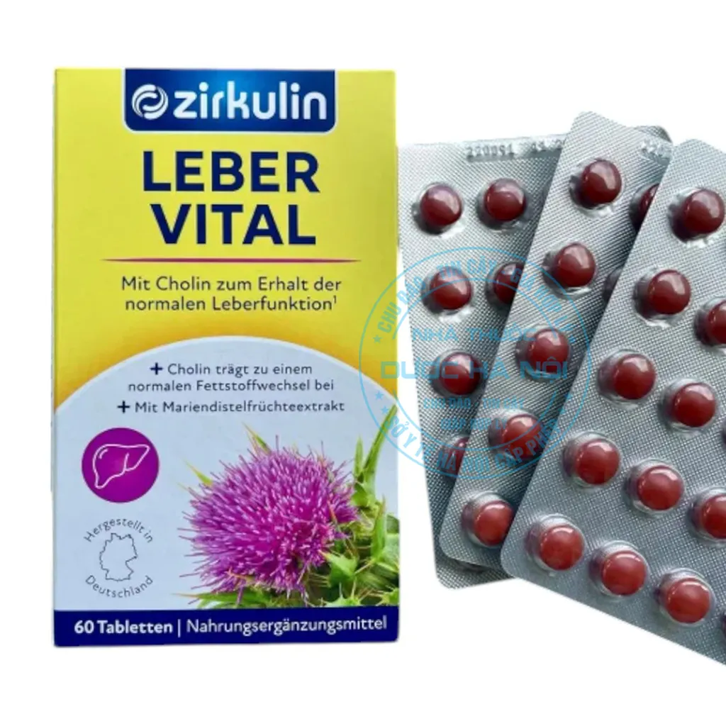 Viên uống Zirkulin Leber-Vital