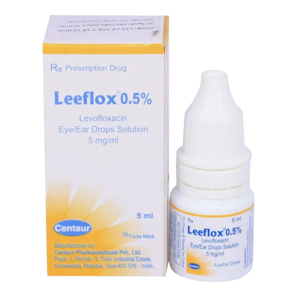 Thuốc nhỏ mắt Leeflox 0.5%