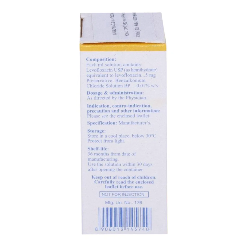 Thuốc nhỏ mắt Leeflox 0.5%