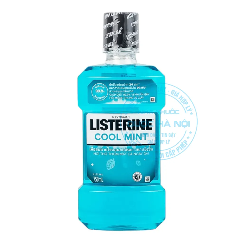 Nước súc miệng Listerine Cool Mint 750ml