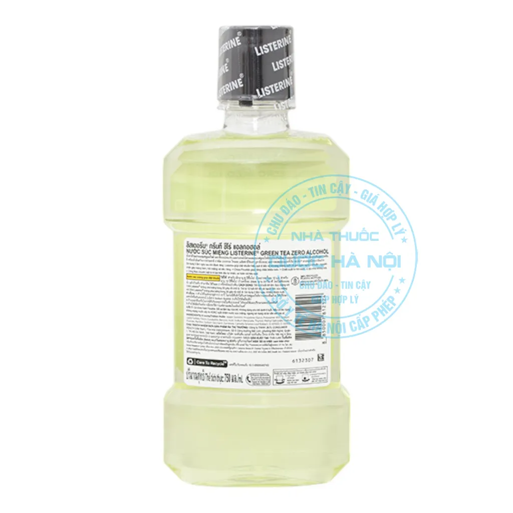 Nước súc miệng Listerine Green Tea 750ml