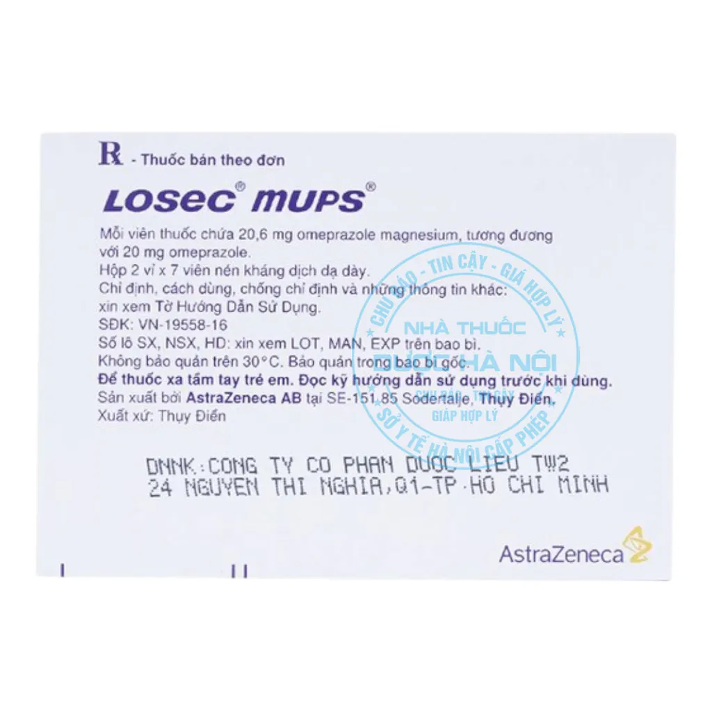 Thuốc Losec Mups 20mg