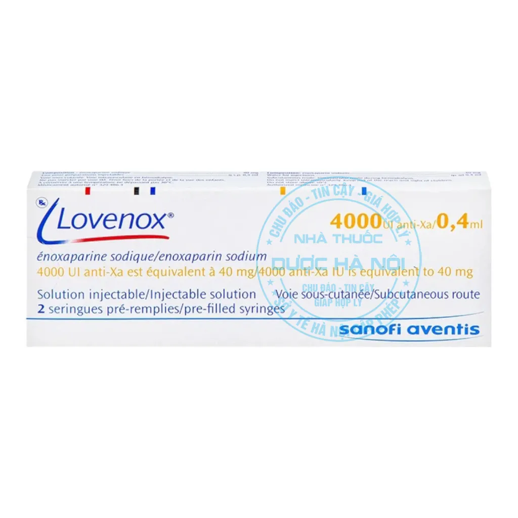 Thuốc tiêm Lovenox 4000UI