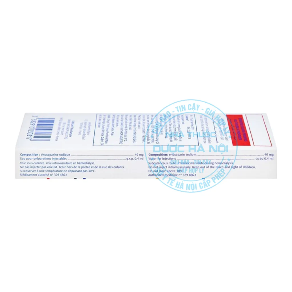 Thuốc tiêm Lovenox 4000UI