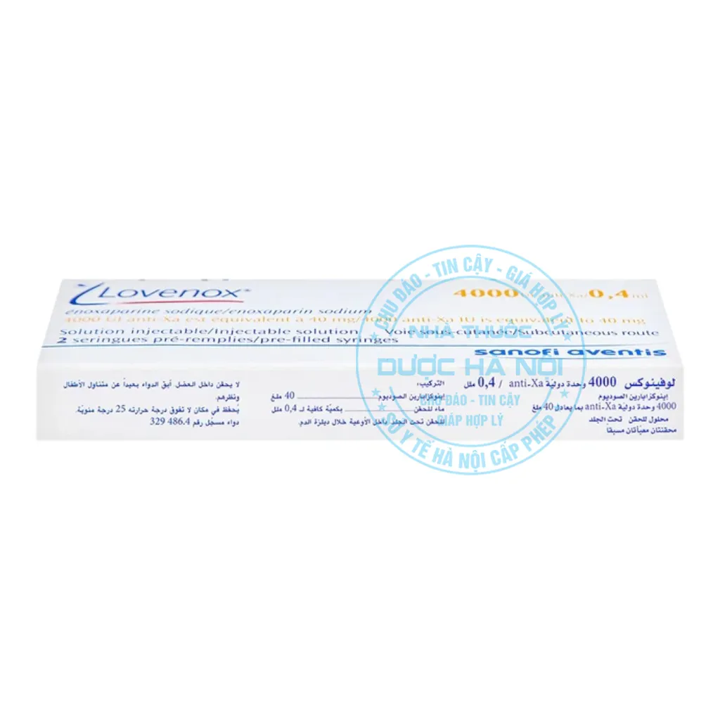 Thuốc tiêm Lovenox 4000UI