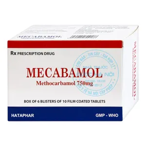 Thuốc Mecabamol 750mg điều trị các vấn đề về đau cơ và co thắt