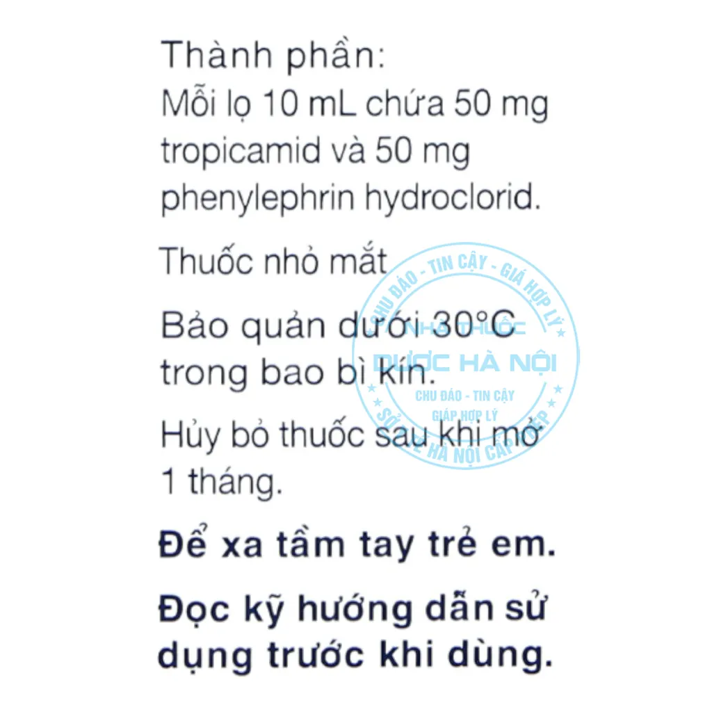 Thuốc nhỏ mắt Mydrin-P