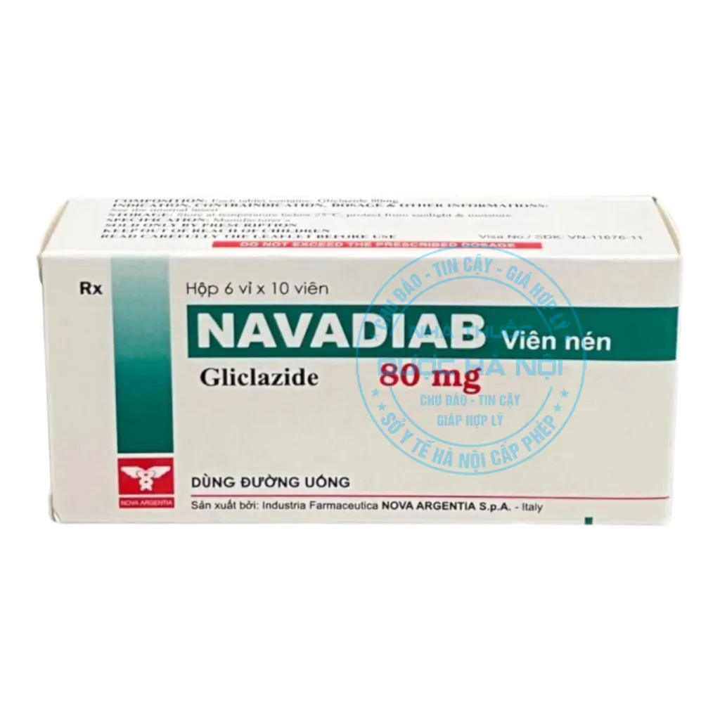 Thuốc Navadiab 80mg