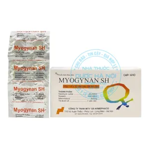 Thuốc Myogynan SH điều trị và phòng ngừa các bệnh lý viêm nhiễm phụ khoa