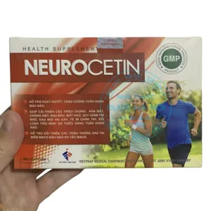Viên uống Neurocetin hỗ trợ điều trị thiếu máu lên não, suy nhược cơ thể, mệt mỏi, đau đầu