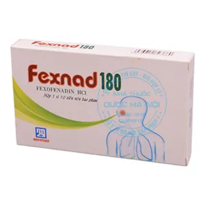 Thuốc Fexnad 180 điều trị triệu chứng viêm mũi dị ứng theo mùa