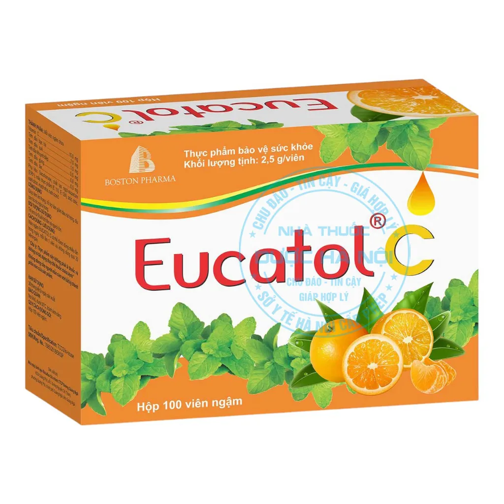 Viên ngậm Eucatol C
