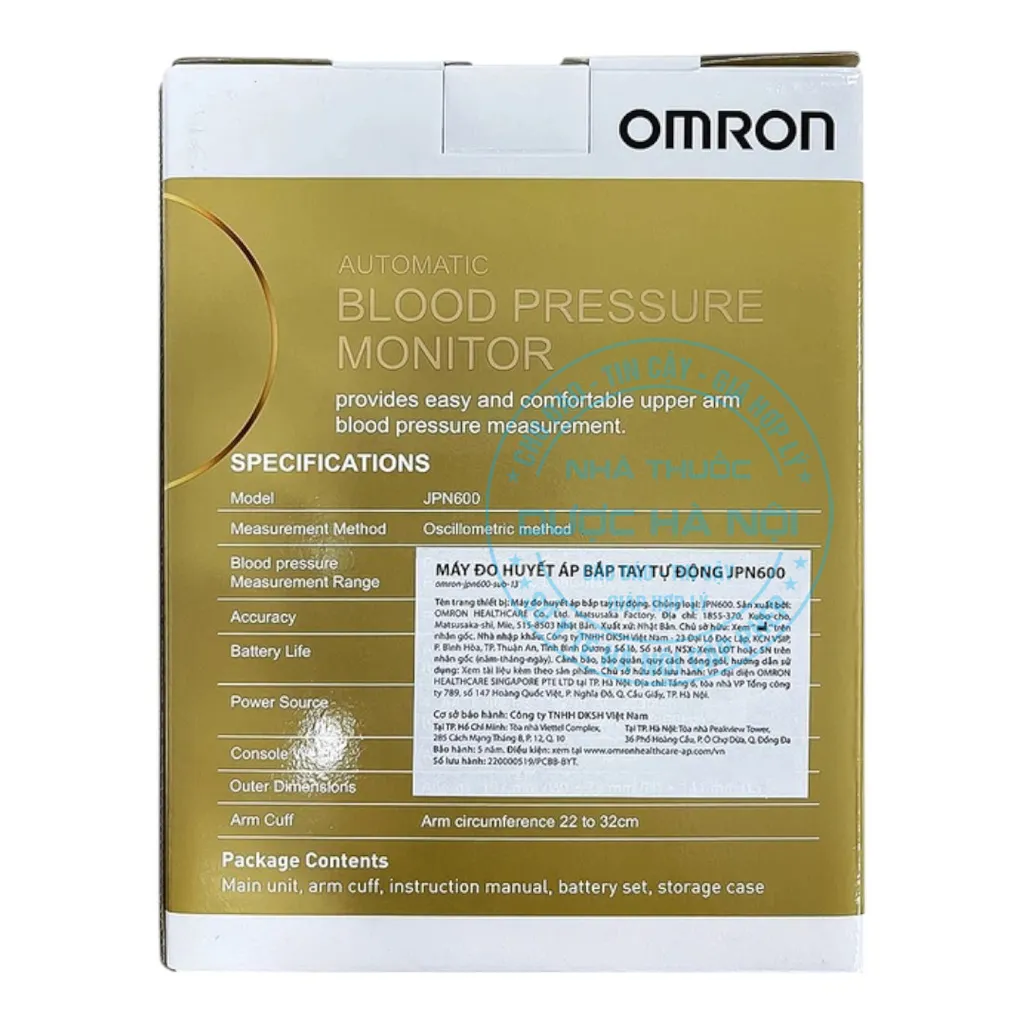 Máy đo huyết áp Omron JPN600