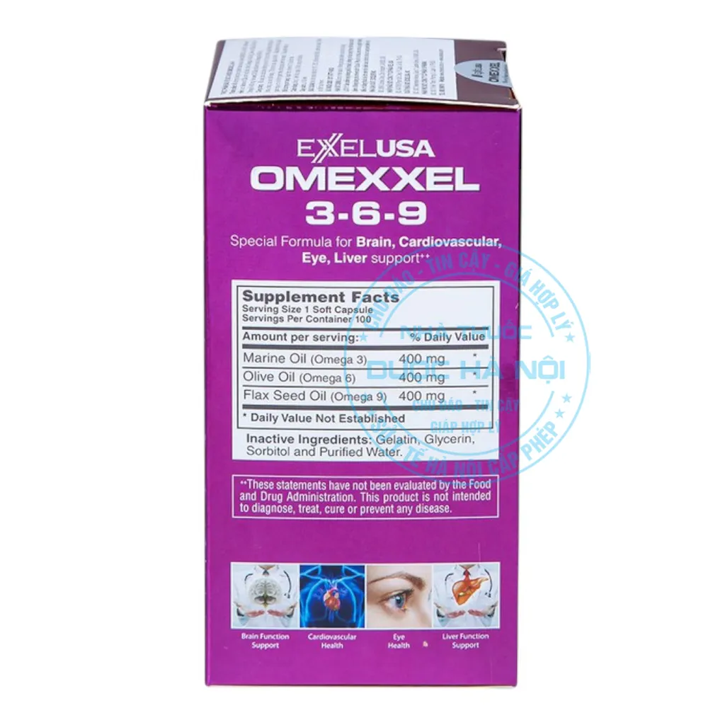 Viên uống Omexxel 3-6-9 Premium