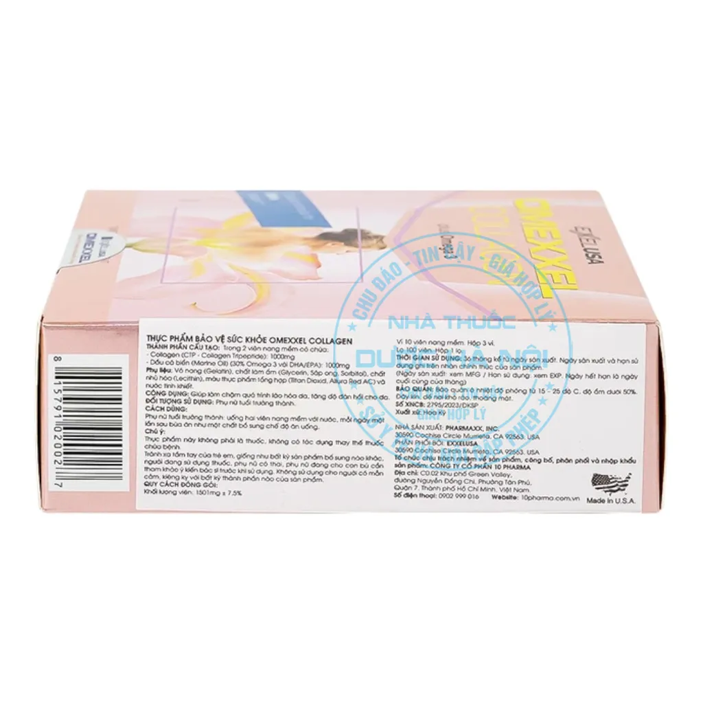 Viên uống Omexxel collagen