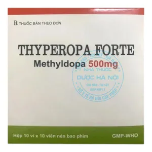 Thuốc Thyperopa Forte điều trị tình trạng tăng huyết áp ( hộp 10 vỉ x 10 viên)