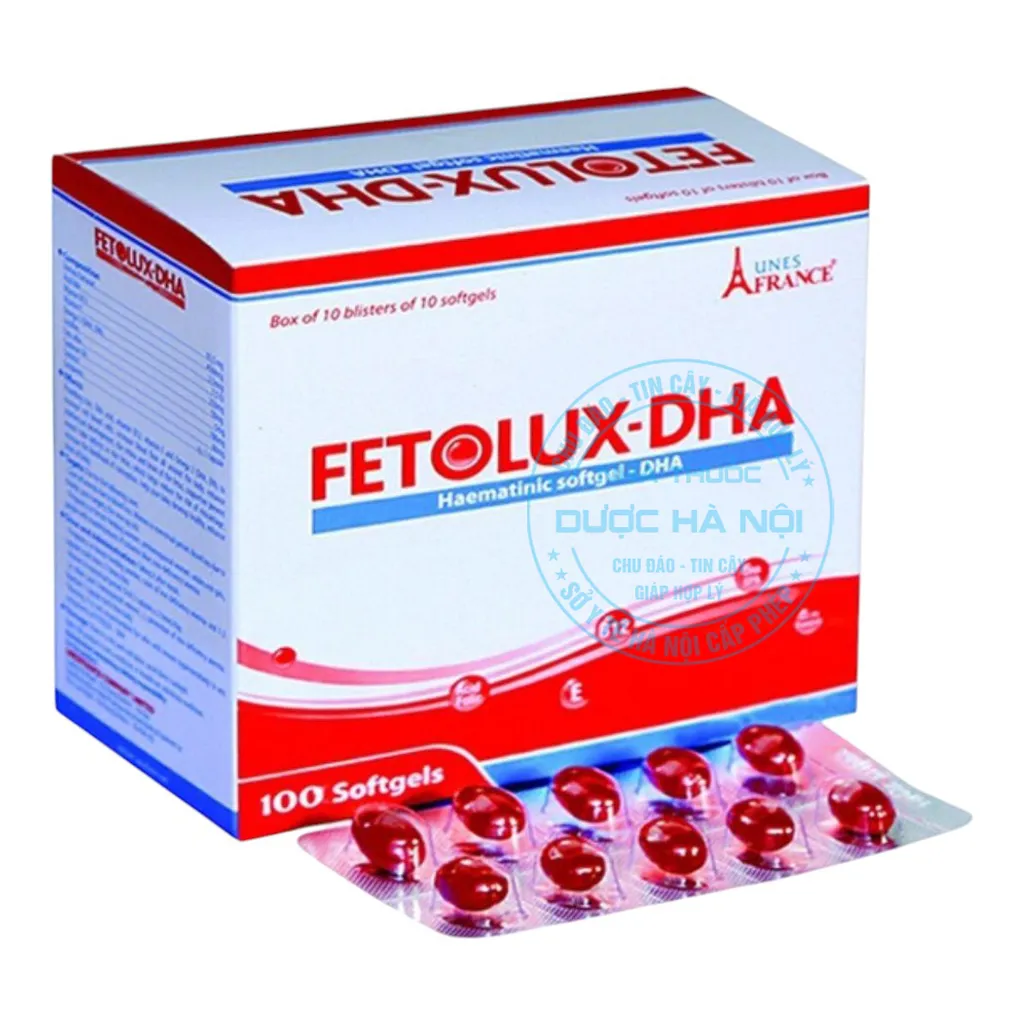 Viên uống Fetolux-DHA