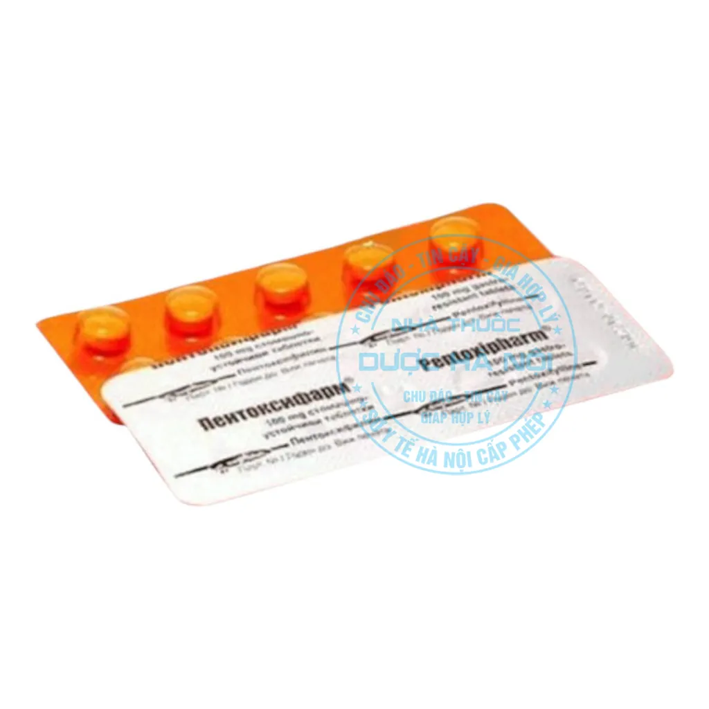 thuốc Pentoxipharm 100mg