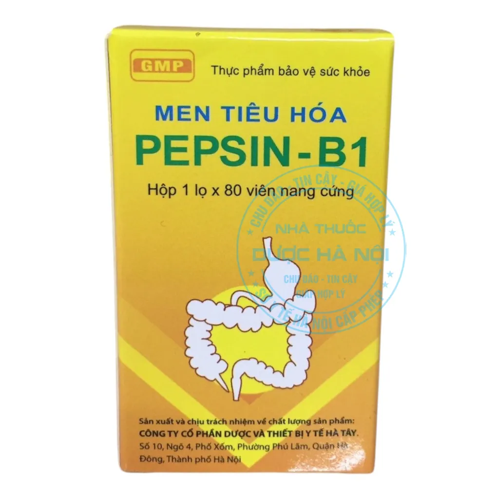 men tiêu hóa Pepsin B1 Dược Hà Tây