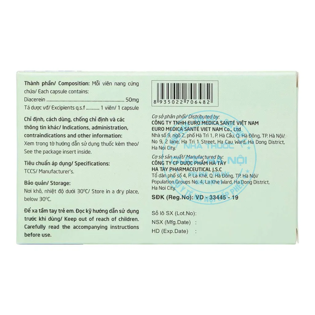 Thuốc Diasanté 50mg