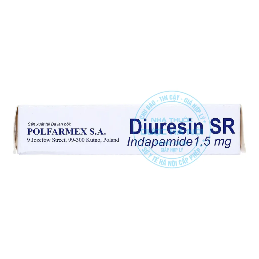 Thuốc Diuresin SR 1.5mg