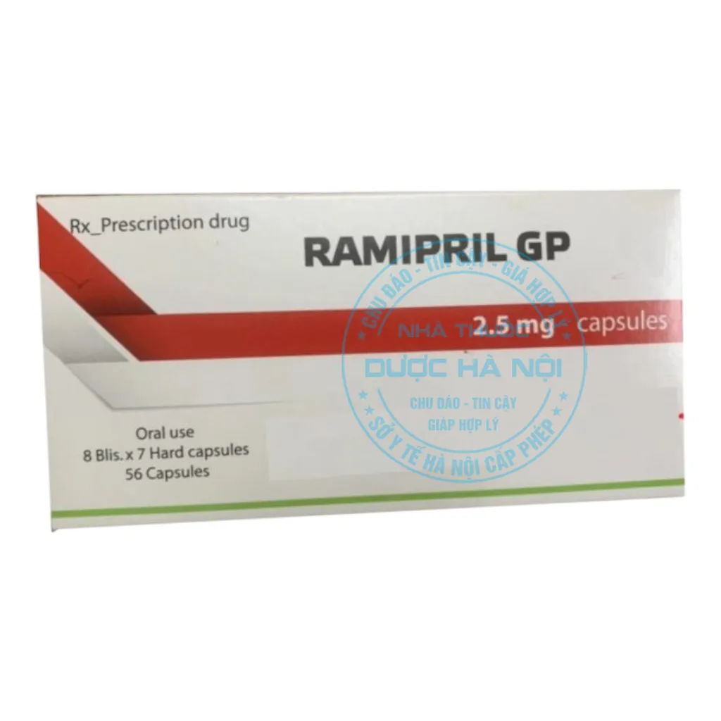 thuốc Ramipril GP 2.5 mg