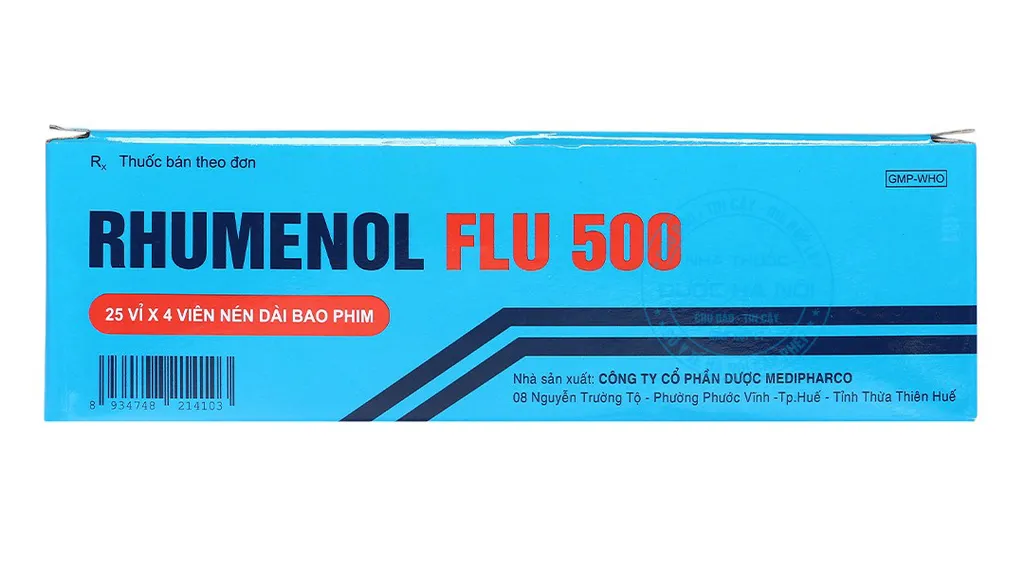 thuốc Rhumenol Flu 500