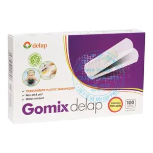 Băng dính Gomix Delap Tím (1 Hộp x 100 miếng)