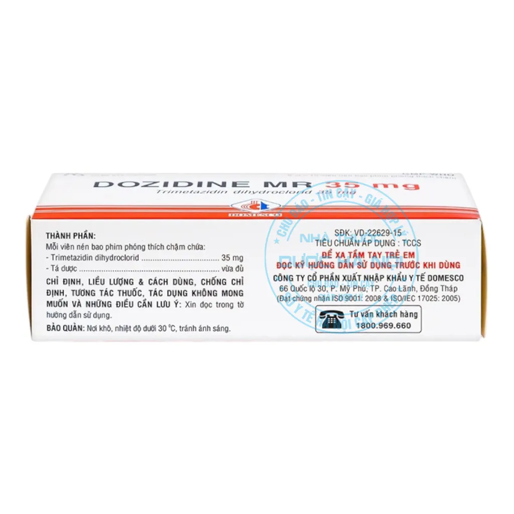 Thuốc Dozidine MR 35mg