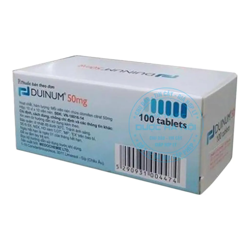 Thuốc Duinum 50mg