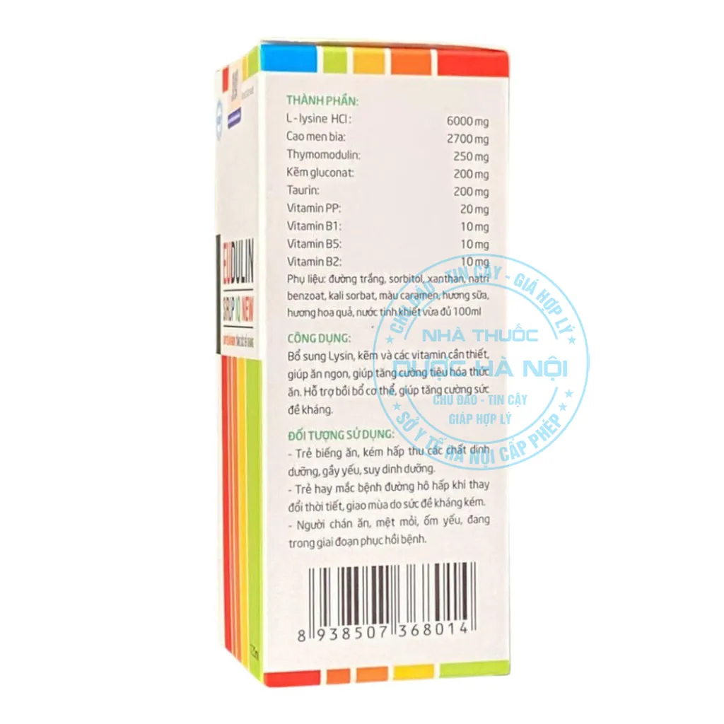 Siro Eudulin 100ml