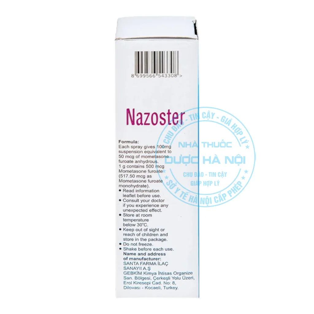 Thuốc Nazoster 0.05%