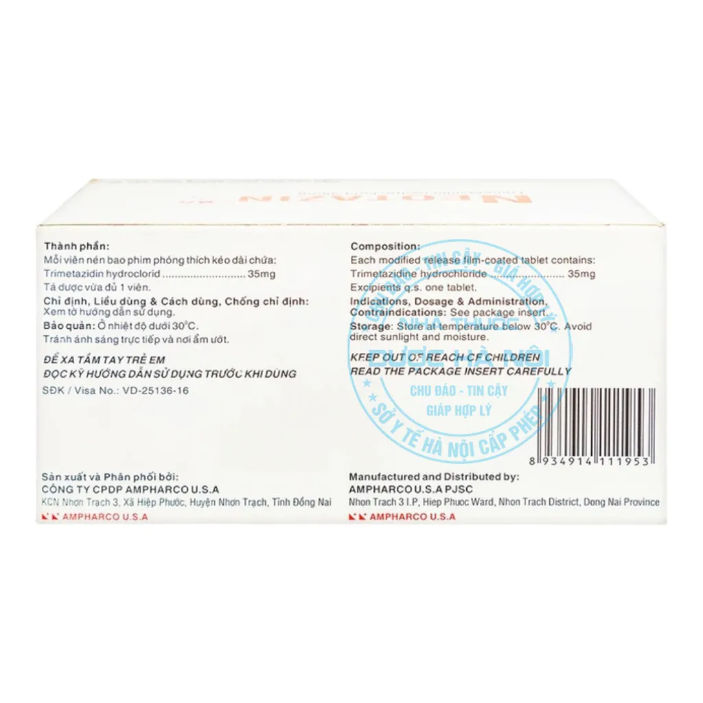 Thuốc Neotazin MR 35mg