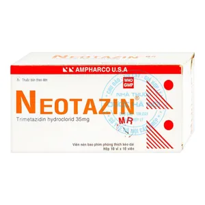 Thuốc Neotazin MR 35mg điều trị tích cực bệnh đau thắt ngực ổn định