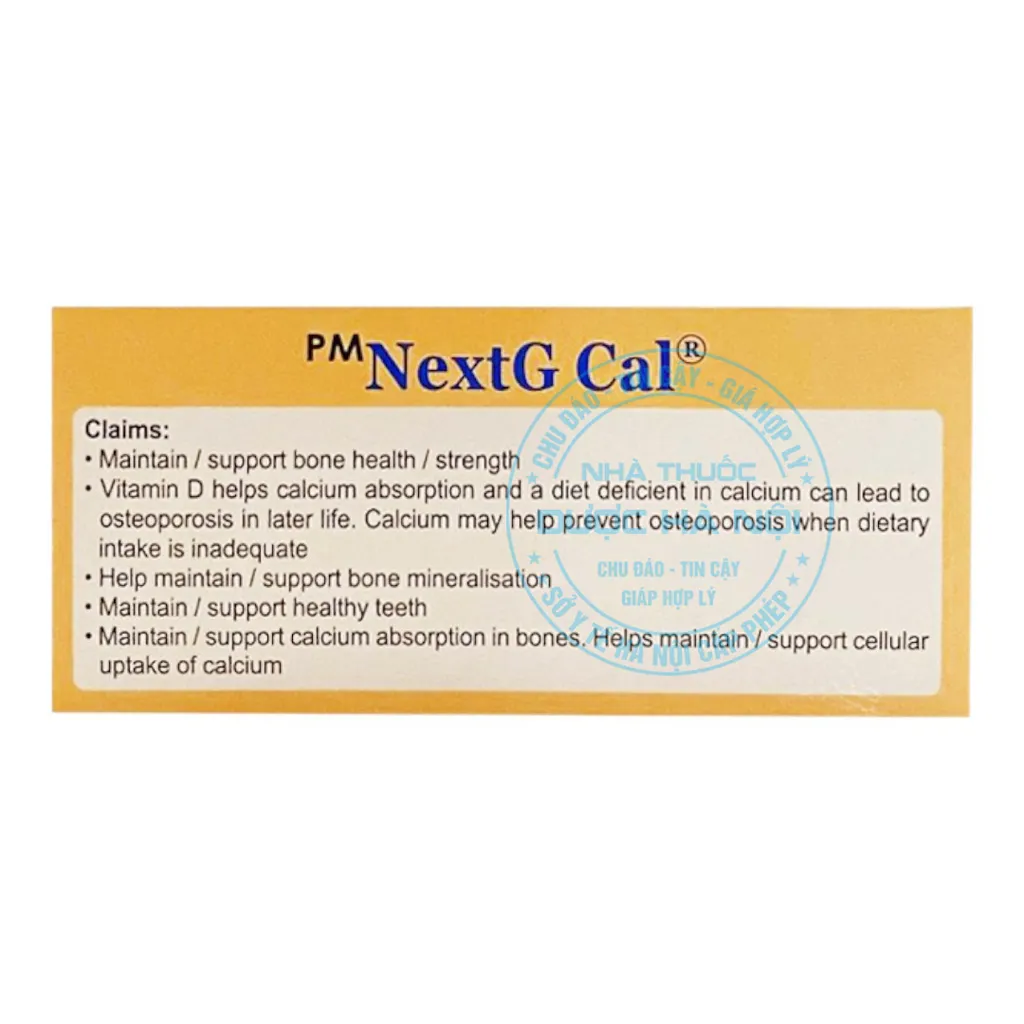 Thuốc NextG Cal