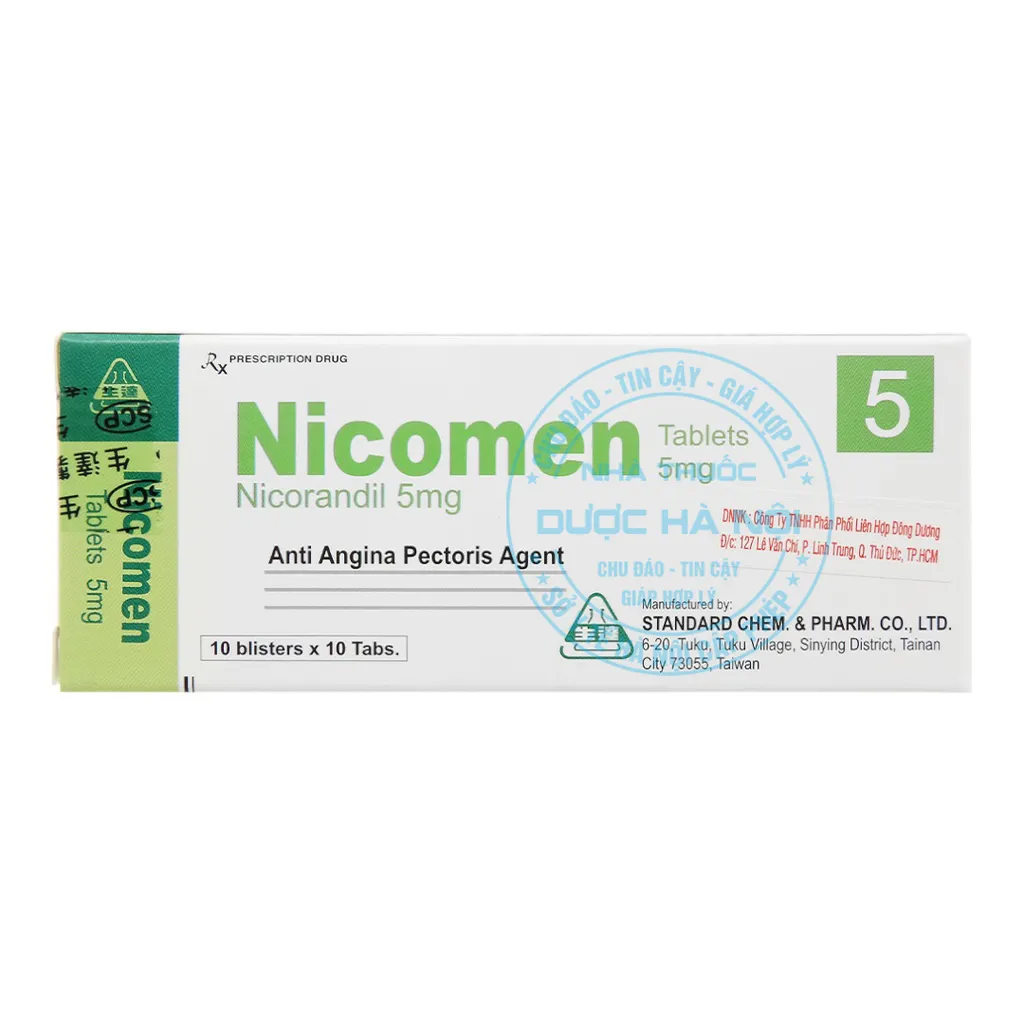 Thuốc Nicomen 5mg