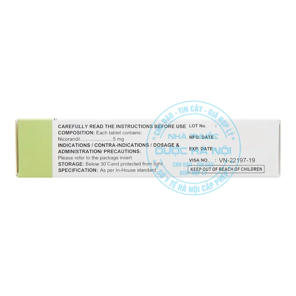 Thuốc Nicomen 5mg