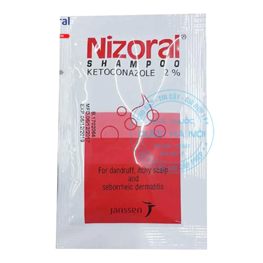 Dầu gội Nizoral (gói)
