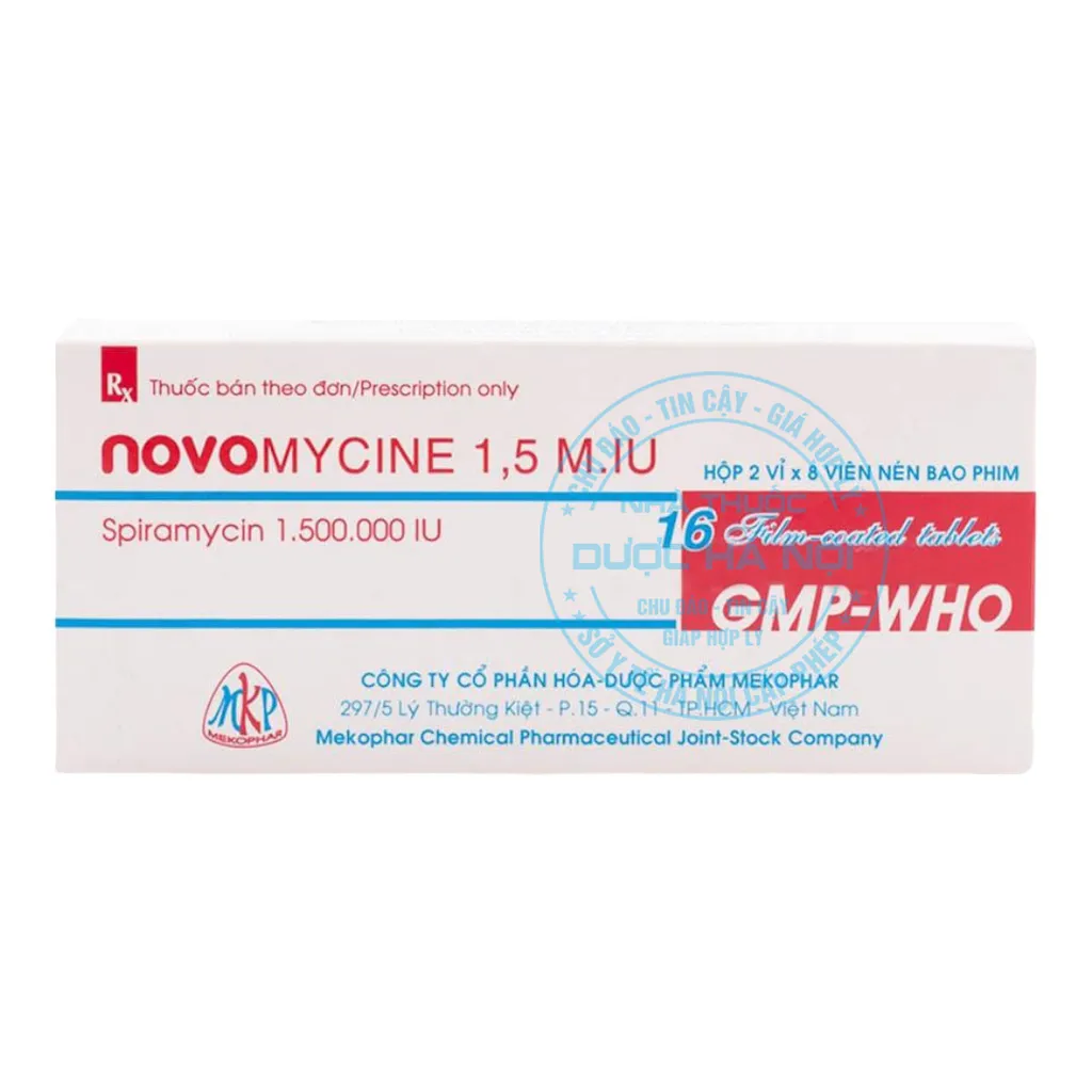 Thuốc Novomycine 1.5 M.IU