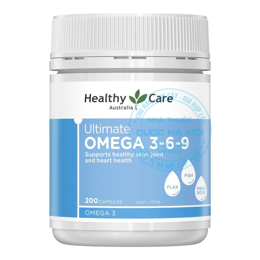Viên uống Omega 3-6-9 Healthy Care