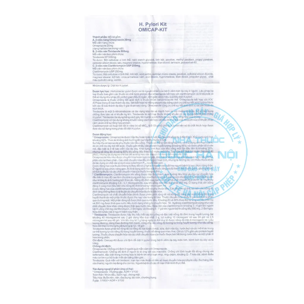 Thuốc Omicap-Kit