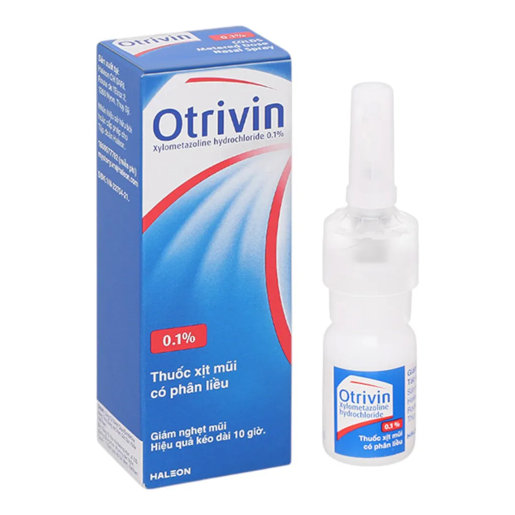 Thuốc nhỏ mũi Otrivin 0.1%
