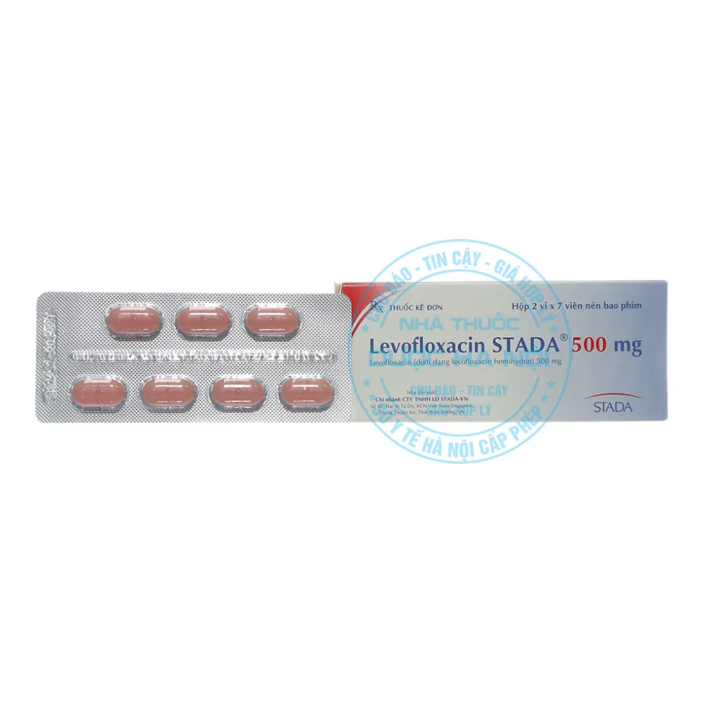 Thuốc Levofloxacin 500mg