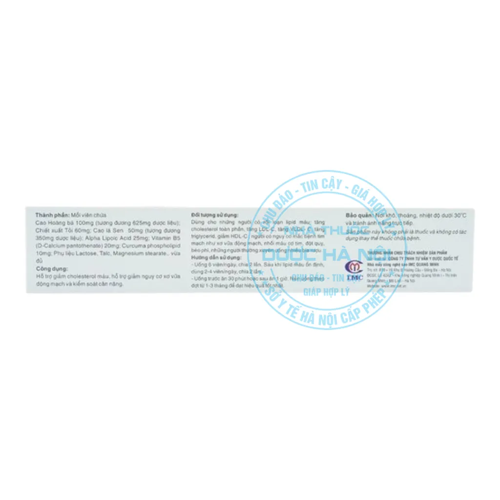 Viên uống Lipid Cleanz