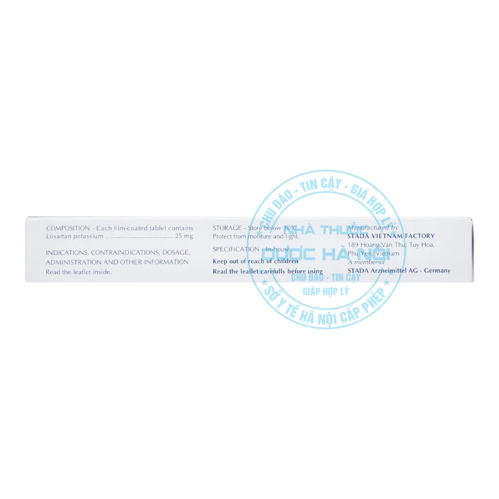 Thuốc Losartan Stada 25mg