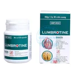 Thuốc Lumbrotine